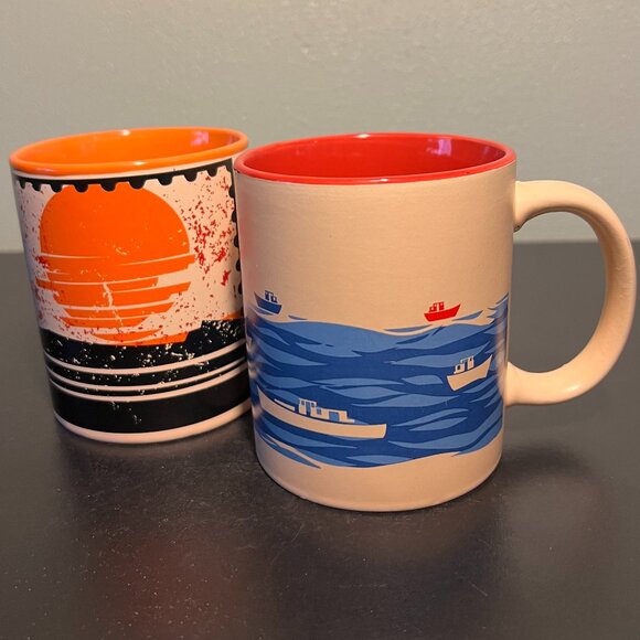 Set of 2 CHILE Souvenir Mugs ~ Puerto Montt & Los Lagos Region ~ South America - Picture 2 of 15